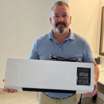 BlizzAir Portable AC user Michelle S.